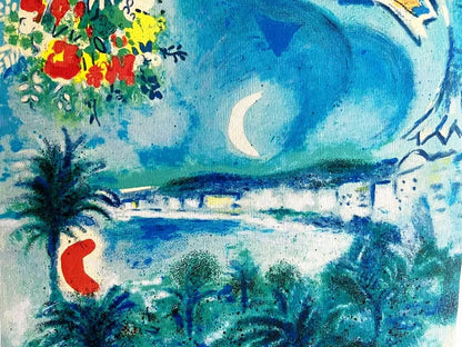 Marc Chagall Lithograph Coa Hand Numbered Signed Collectible
