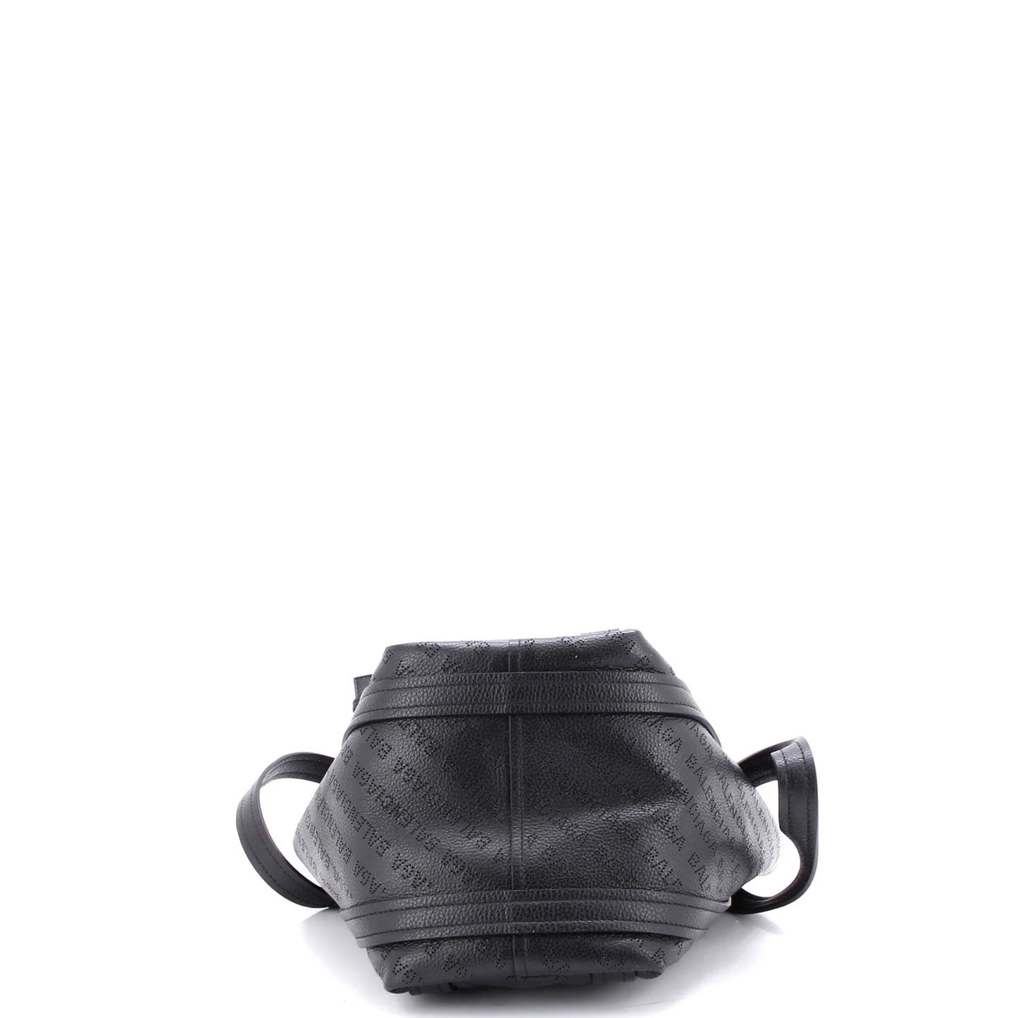 Balenciaga Everyday 2.0 North South Tote Logo Perforated Leather Xs