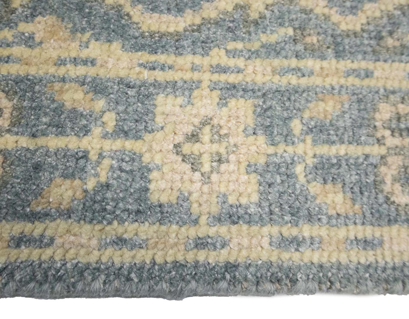 2'6X19'9 Hand-Knotted Oriental Rug Floral Style Transitional Hallway Carpet