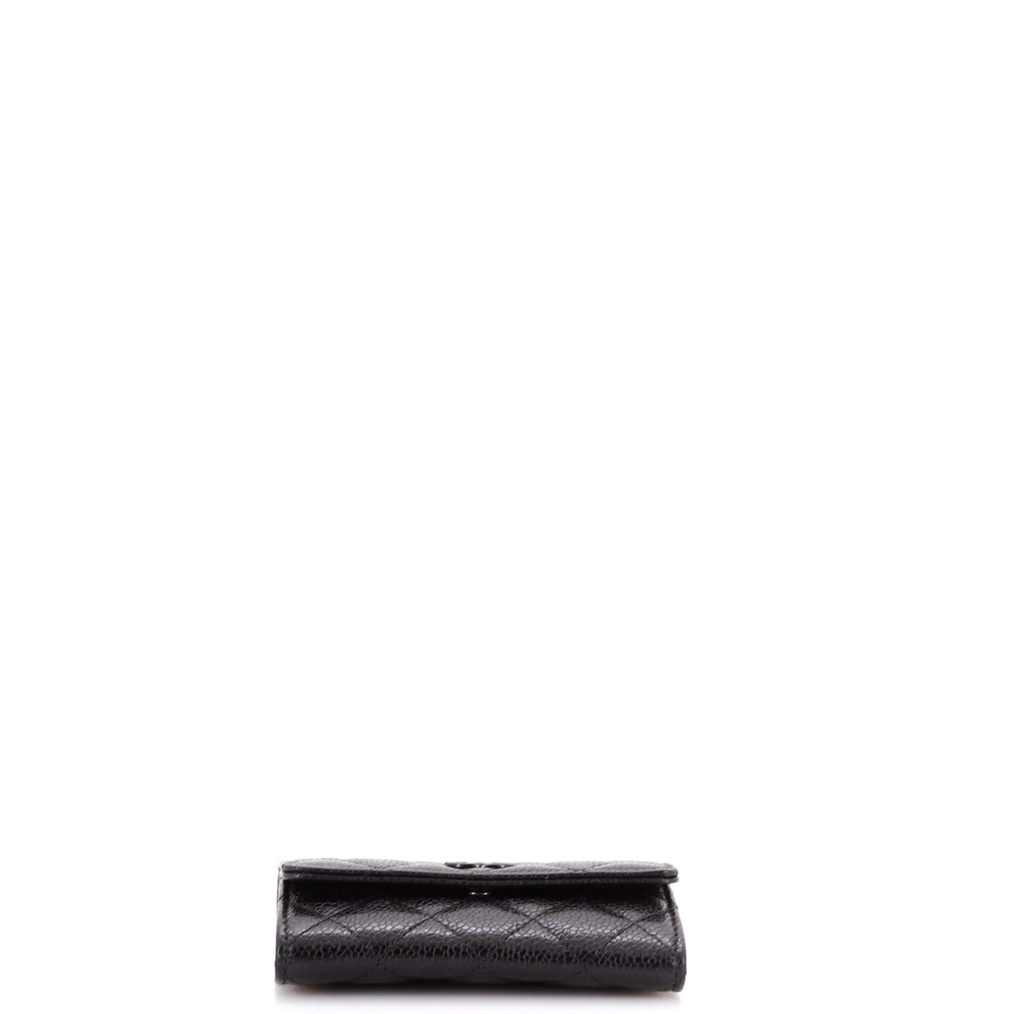 Caviar Chanel Incognito Flap Card Case Quilted