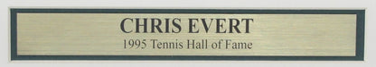 Chris Evert Autographed 16X20 Photo Tennis Champ