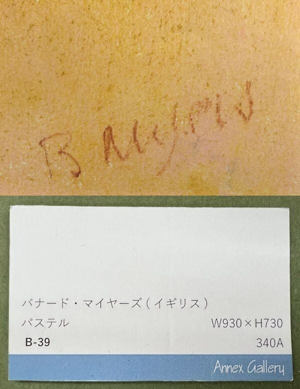 Bernard Myers (British) Still Life Signed