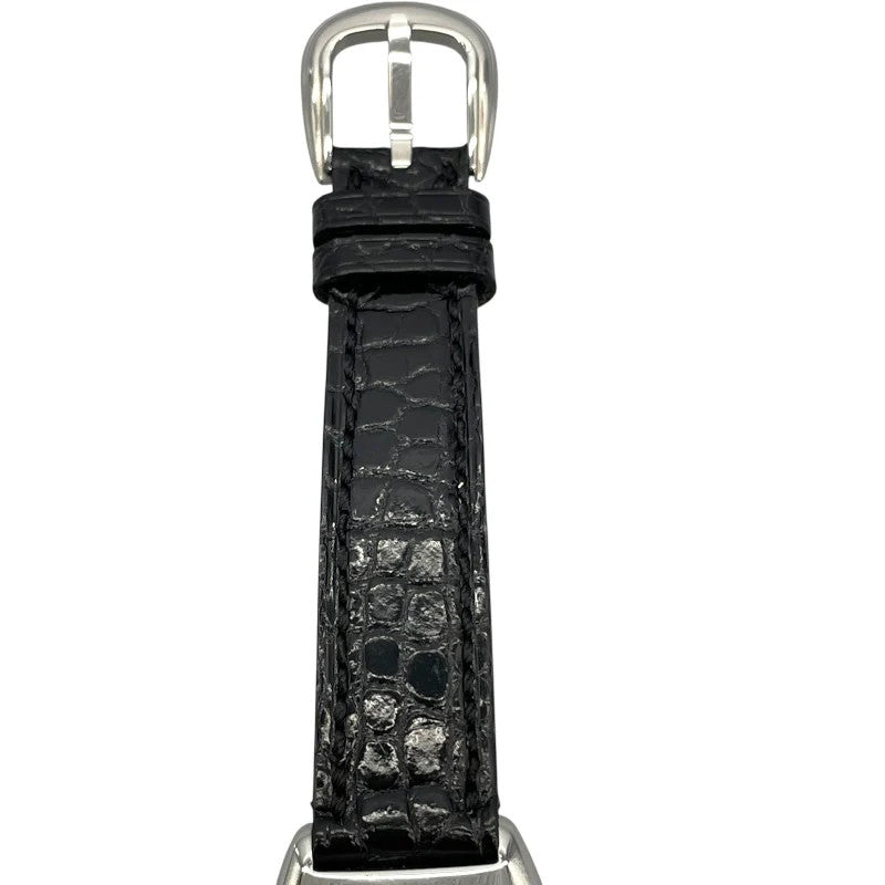 Franck Muller Tonneau Curvex 1752Bqz Silver Ss/Leather Strap Quartz