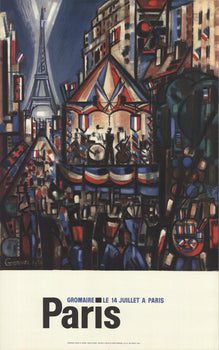 Marcel Gromaire Paris, July 14Th 