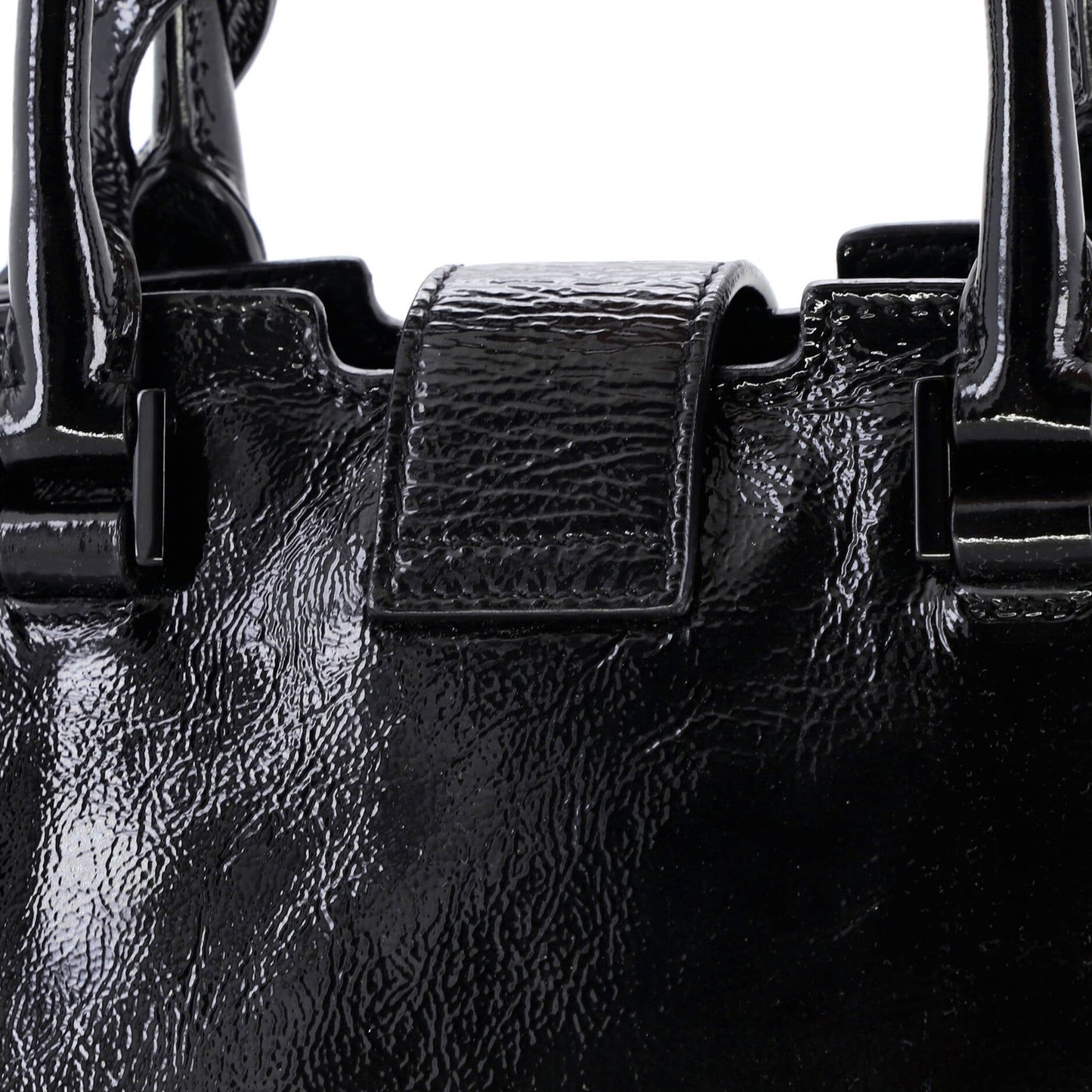 Saint Laurent Monogram Cabas Patent Baby