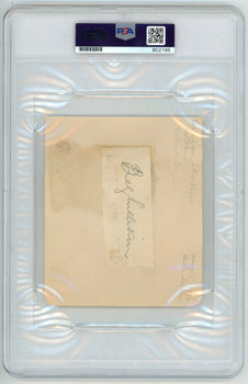 J. Foxx/ B. Sullivan Jr Autographed Cut Psa