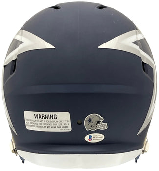 Roger Staubach Autographed Dallas Cowboys Riddell Helmet (Beckett)