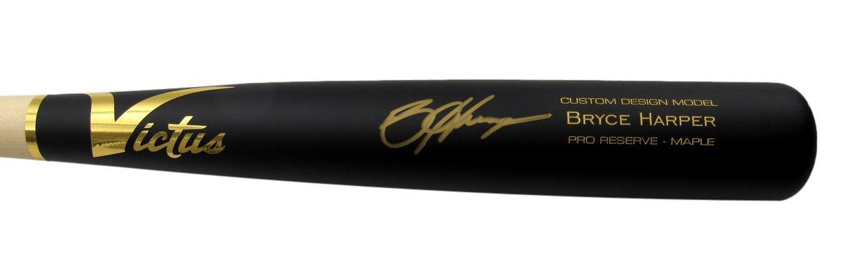 Victus Custom Game Model Baseball Bat Signed Phillies Fanatics 917