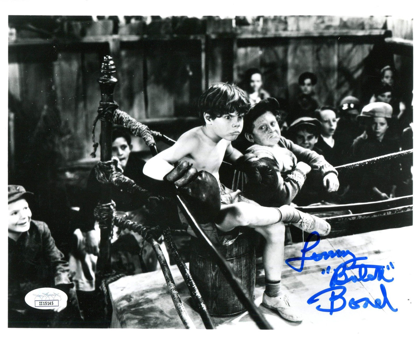 Tommy "Butch" Bond Autographed B&W 8X10 Photo (Jsa)