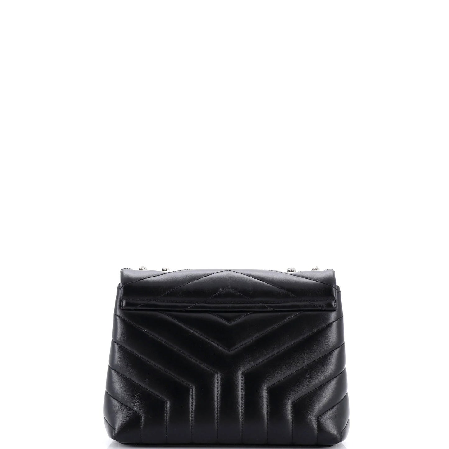 Saint Laurent Loulou Shoulder Bag Matelasse Chevron Leather Small
