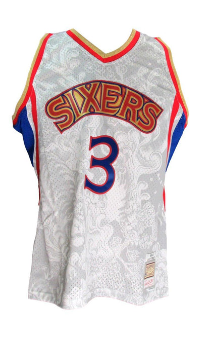 Allen Iverson Hof Autographed Lunar Mitchell &