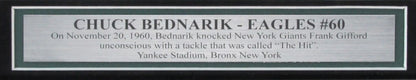 Chuck Bednarik Eagles "Knock Out"