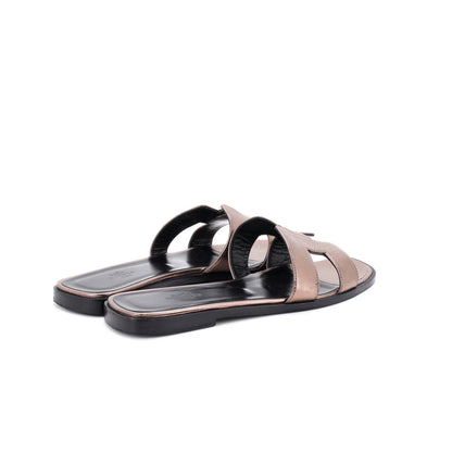 Hermes Women'S Oran Sandals Leather