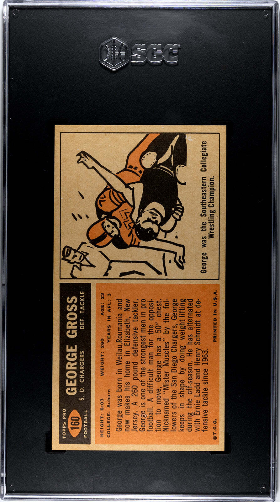 George Gross 1965 Topps #160 Sgc 7