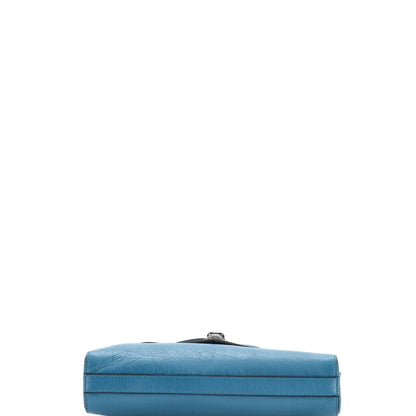 Gucci Crystal Animalier Shoulder Bag Leather Medium