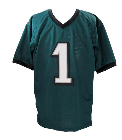 Big Dom Disandro Signed/Inscribed Custom Football Jersey Eagles Beckett 192784