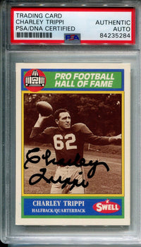 Charley Trippi 1990 Autographed Swell Football
