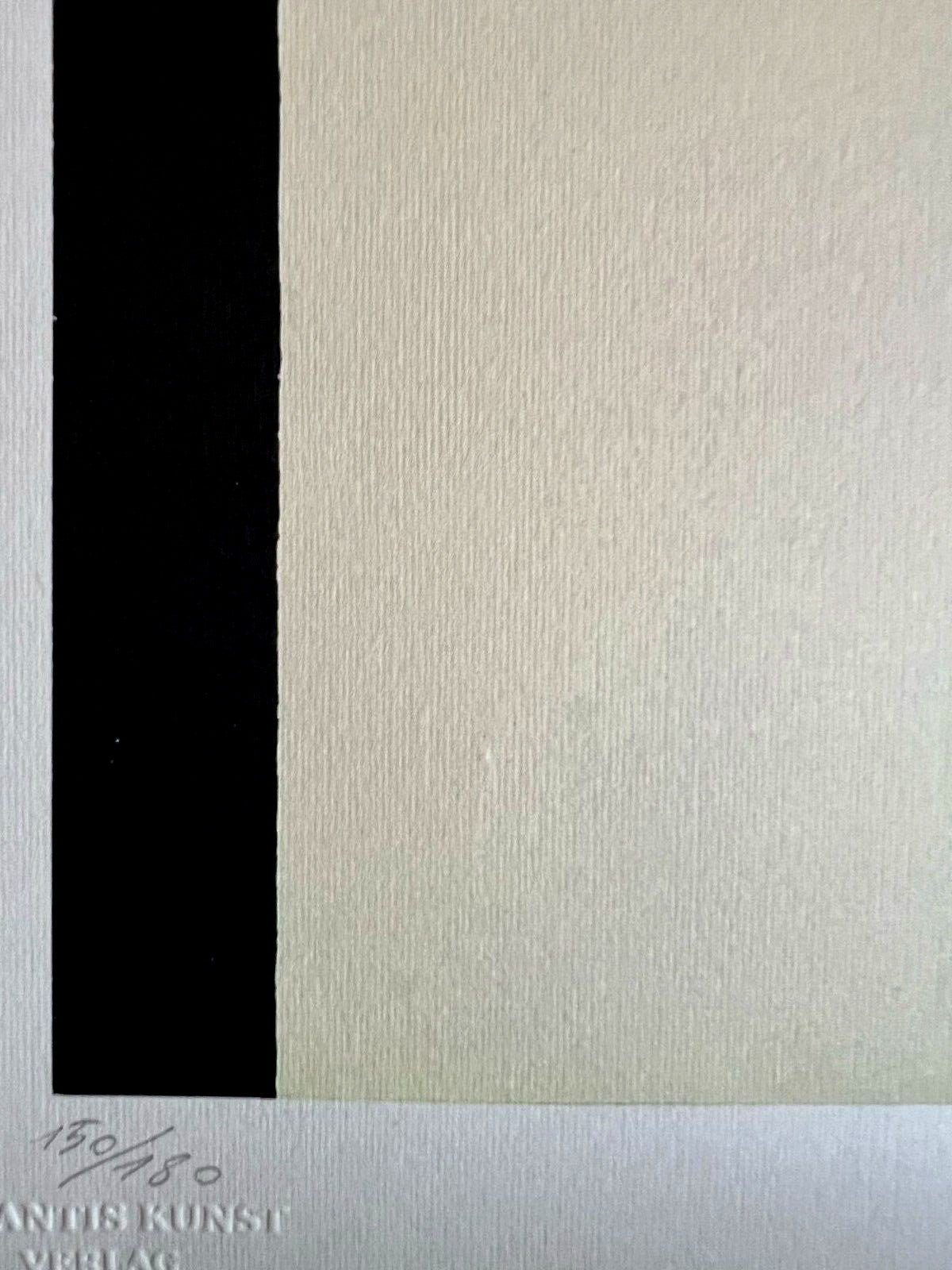 Eduardo Chillida Lithograph Coa Signed Numbered