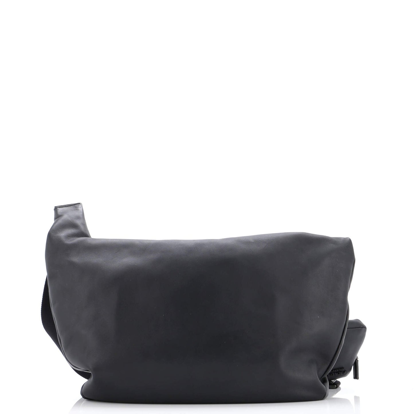 Prada Re-Edition Zip Messenger Bag Leather Large