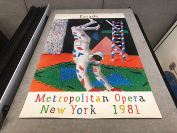 David Hockney Harlequin From Parade 