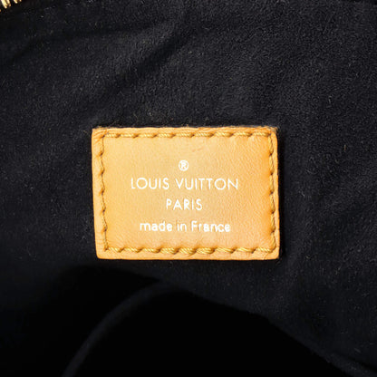 Louis Vuitton Maida Handbag Damier With Leather