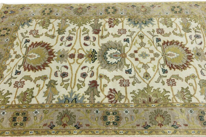 4X6 Ft Hand-Knotted Peshawar Osh Chobi Floral Rug