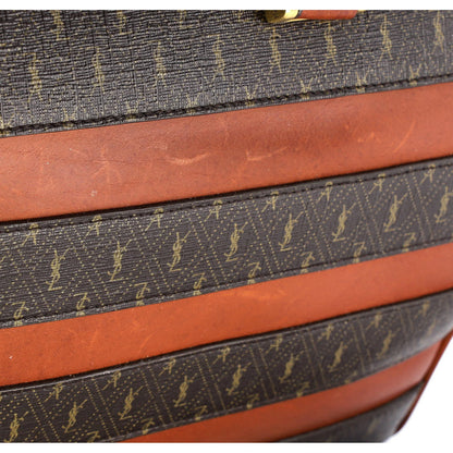 Saint Laurent Le Monogramme Duffle Bag Monogram All Over Coated Canvas