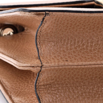 Gucci Interlocking Shoulder Bag Leather Small