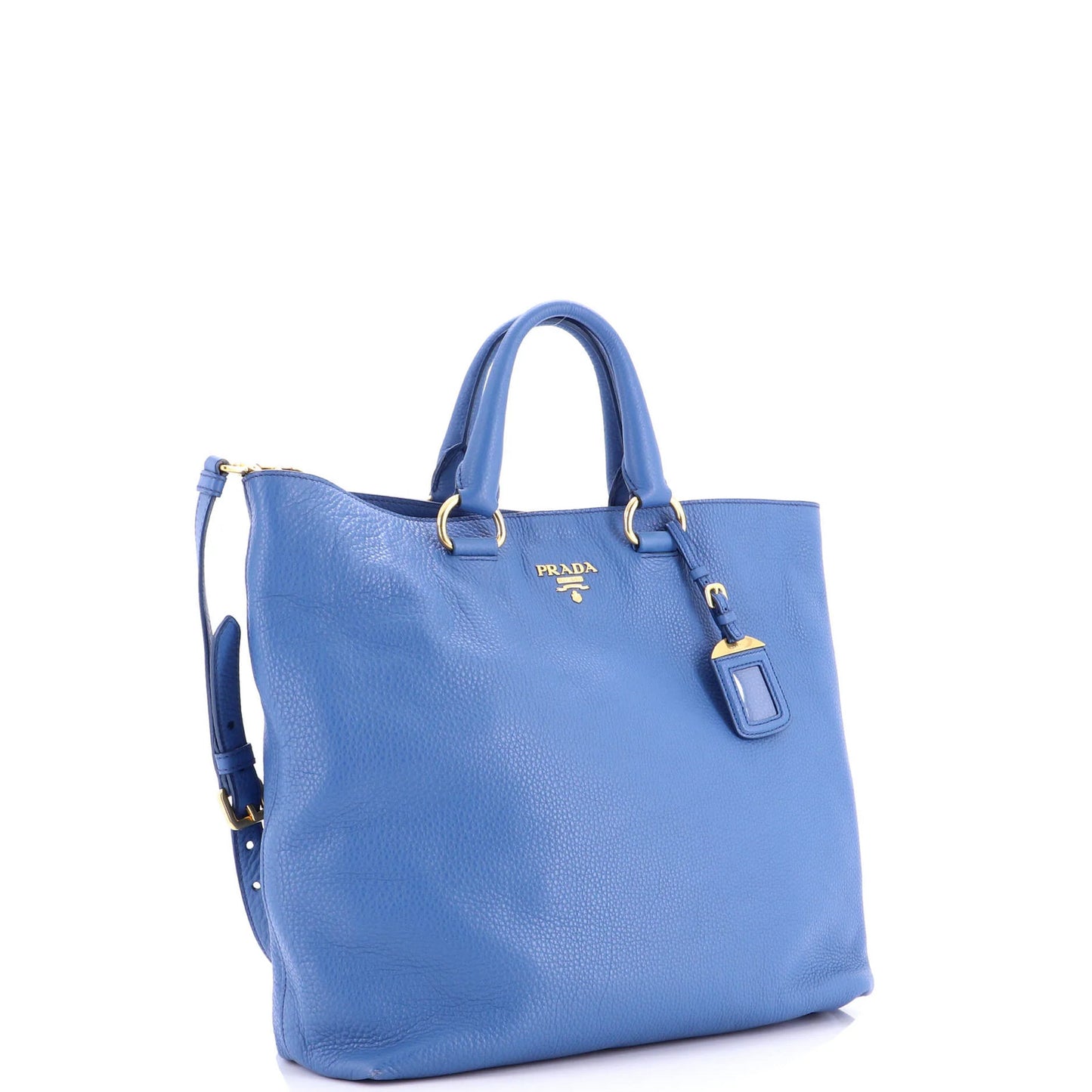 Prada Convertible Shopper Tote Vitello Daino Large