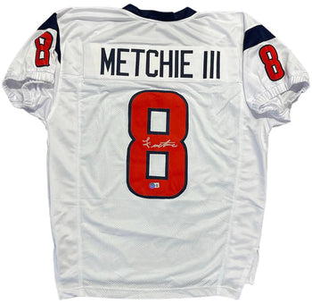 (Beckett) John Metchie III Autographed Custom Jersey