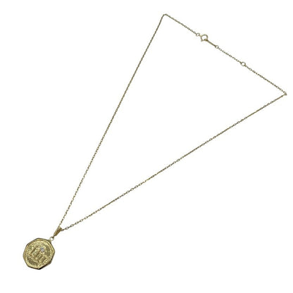 Mikimoto Yellow Gold Necklace K18Yg