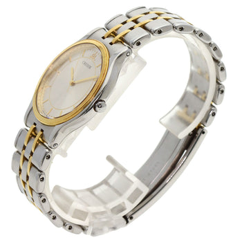 Seiko Credor Round Face Watches 9571-6020 Stainless Steel/Ssxk18Yg Mens