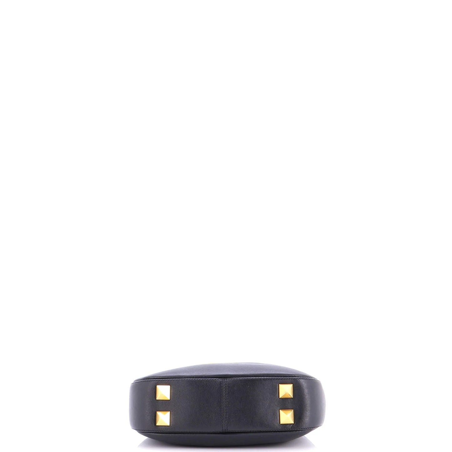 Valentino Garavani Stud Sign Zip Hobo Leather