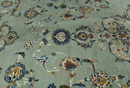 Vintage Hand-Knotted Oriental Rug 10X13 Ft