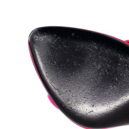 Tom Ford Women'S Padlock Pointy Naked Heeled Sandals Velvet 105