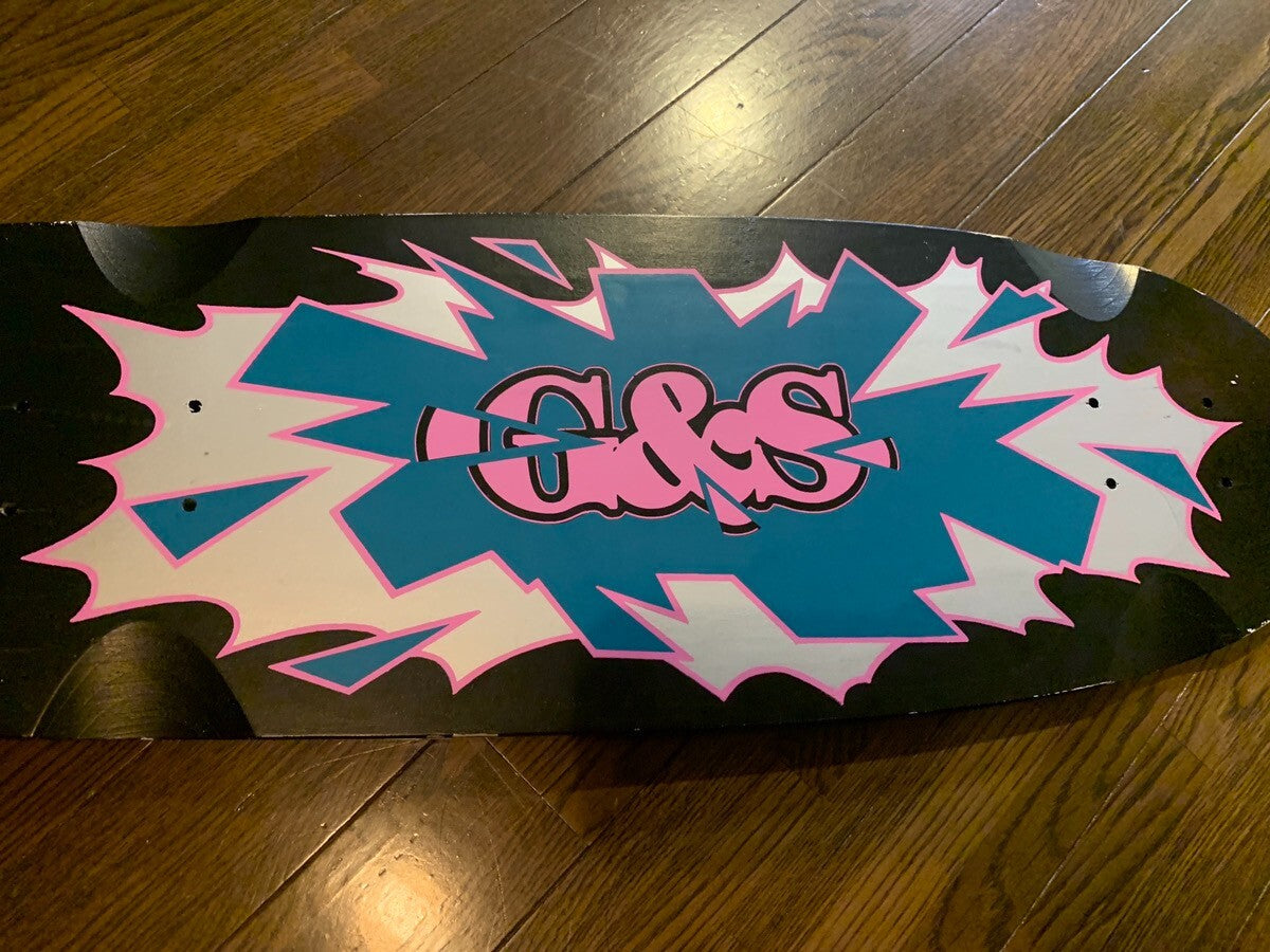 G&S Skateboard Deck Vintage Skateboard NOT Reissue 80s Original
