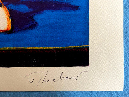Wayne Thiebaud Lithograph Coa Numbered Signed
