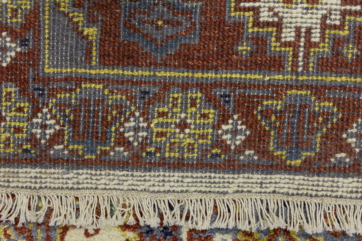 Indo-Viss Tribal Wool Runner Rug Oriental Farmho