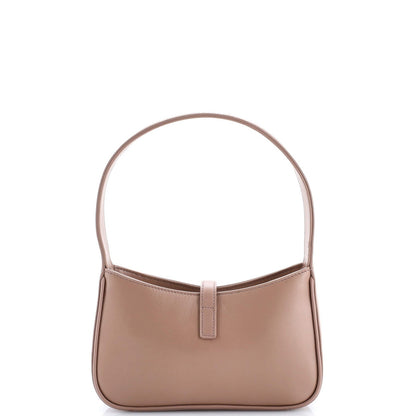 Saint Laurent Le 5 A 7 Hobo Leather Mini