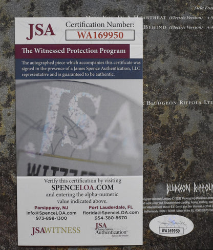 Def Leppard Joe Elliott/Phil Collen Dual-Signed Album "Retroactive" Jsa 200745