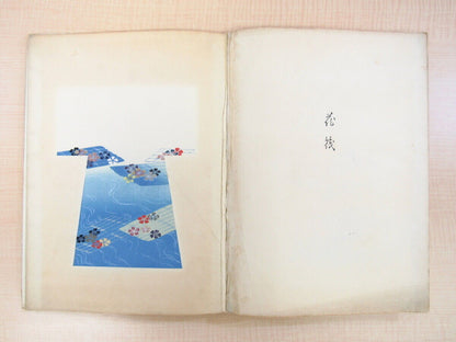 Tameji Ueno Kimono Design Woodblock Prints Book Japan Beautiful Artbook
