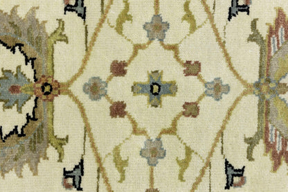 Oriental Wool Runner Rug Floral Chobi Peshawar
