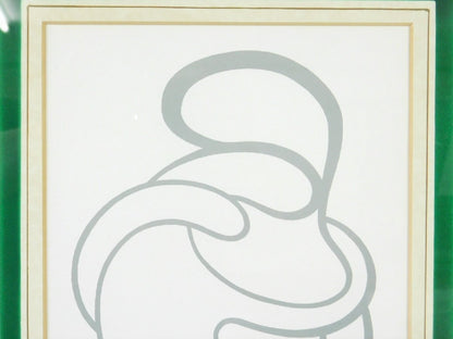 Amintore Fanfani Abbraccio (1989) Signed Lithograph Xxviii/Xxx  Framed Italia