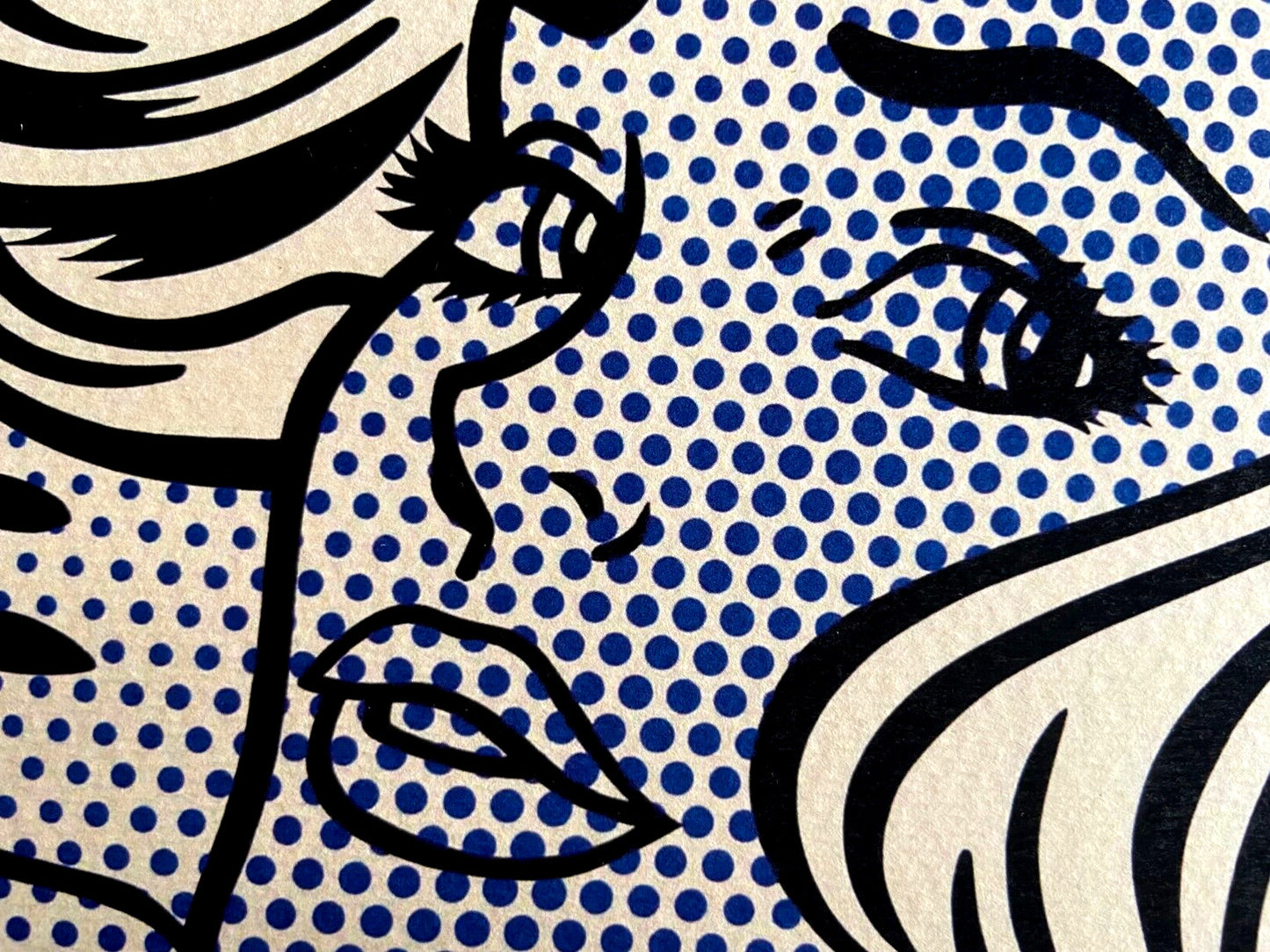 Roy Lichtenstein Lithograph Signed and Numbered with Robert Indiana