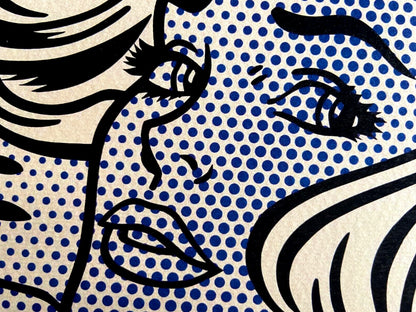 Roy Lichtenstein Lithograph Signed and Numbered with Robert Indiana
