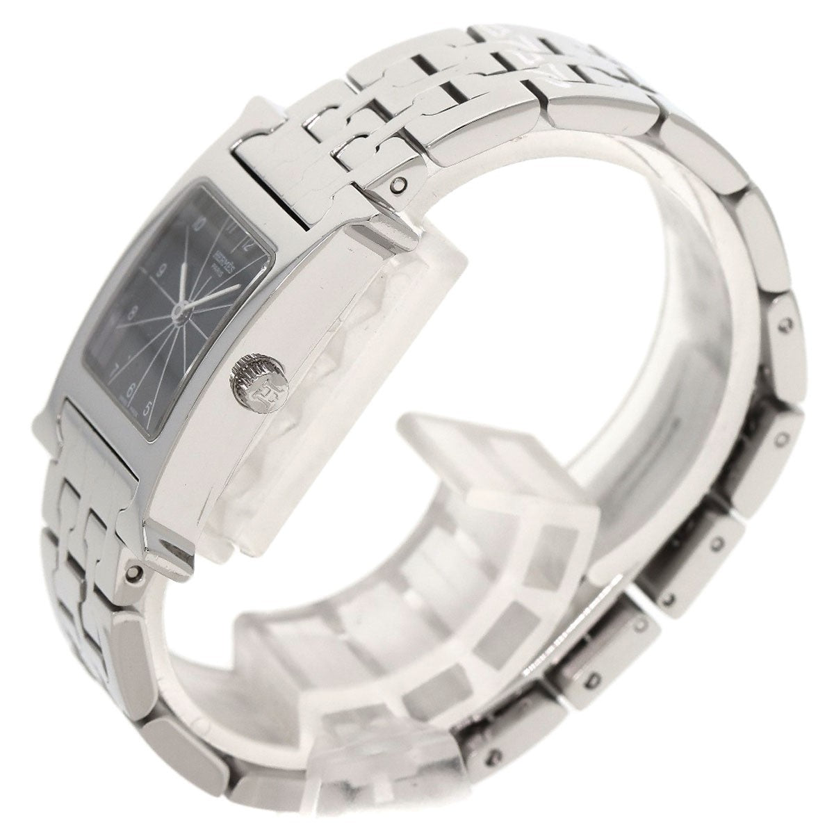 Hermes H Watch Watches Hh1.210 Stainless Steel/Stainless Steel