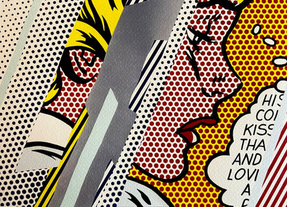 Roy Lichtenstein. Signed Numbered Limited Lithograph Coa