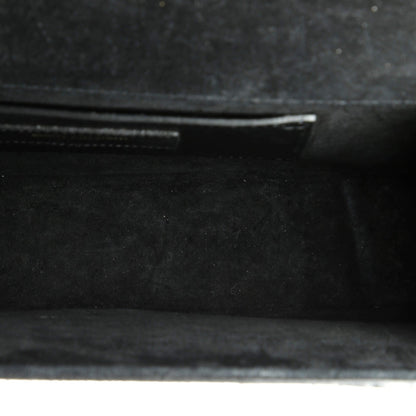 Saint Laurent Classic Monogram Tassel Crossbody Bag Python Medium