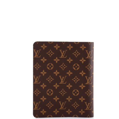 Louis Vuitton Desk Agenda Cover Monogram Canvas