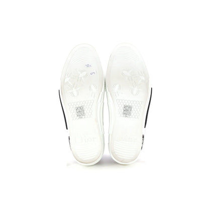 Christian Dior X Kenny Scharf Men'S B23 High-Top Sneakers Oblique Coated Canvas